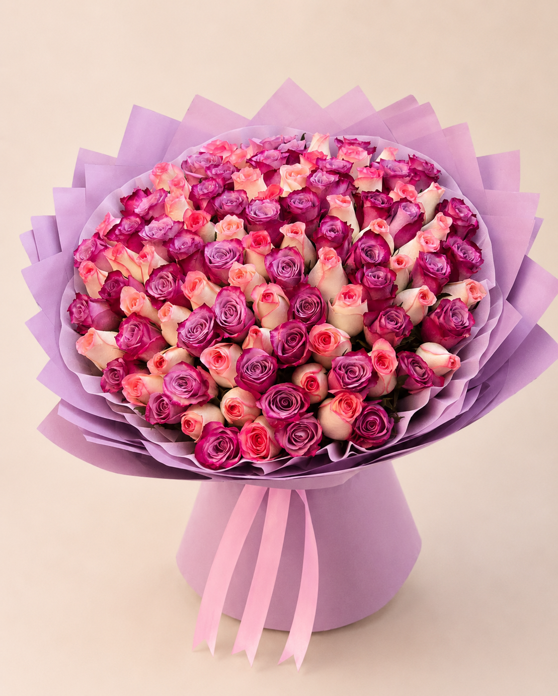 Pink & Purple Roses