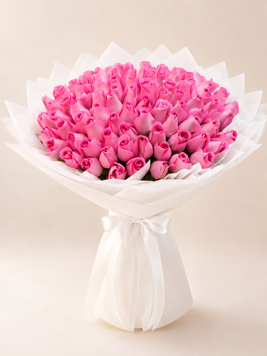Bright Pink Roses