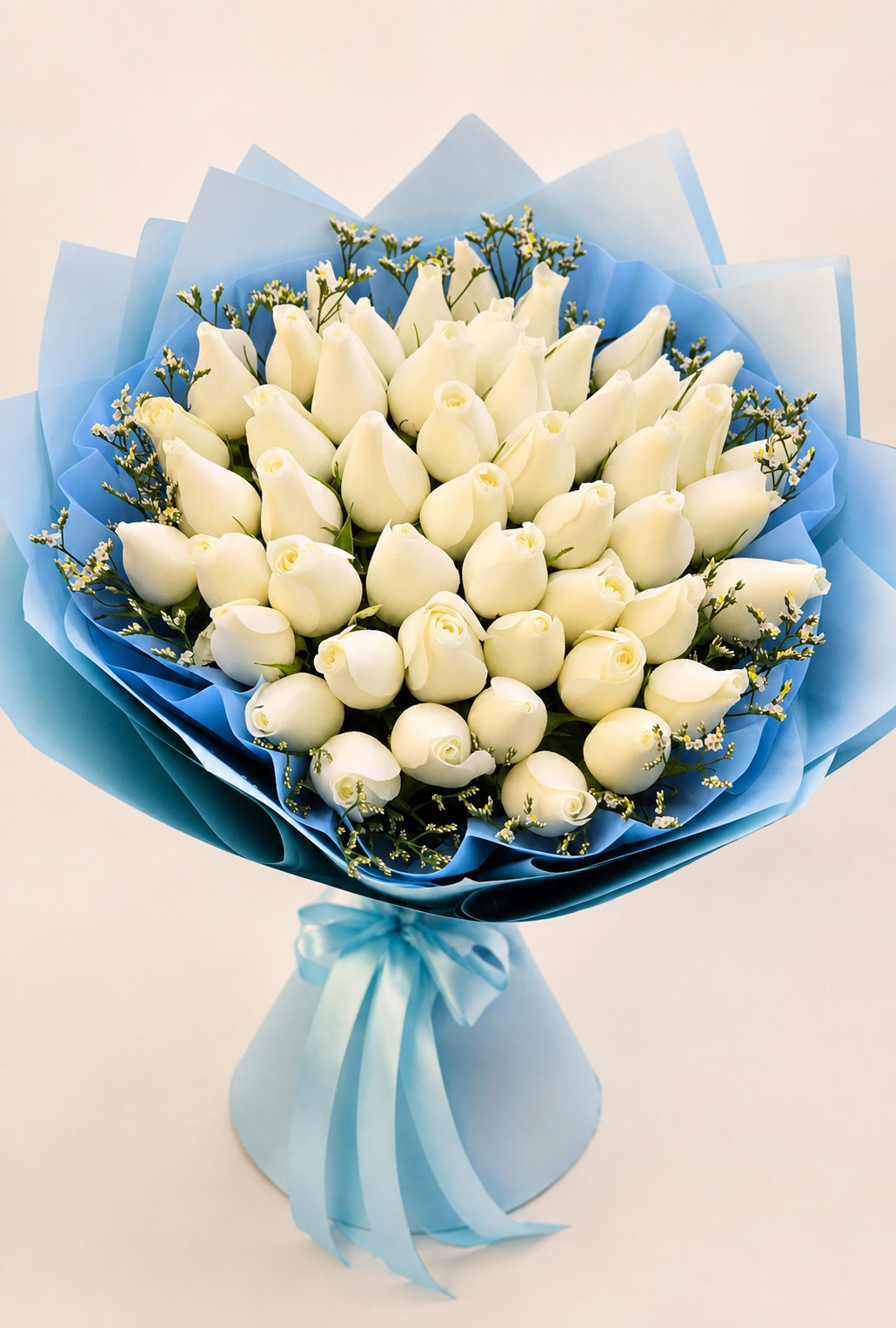 Blue & White