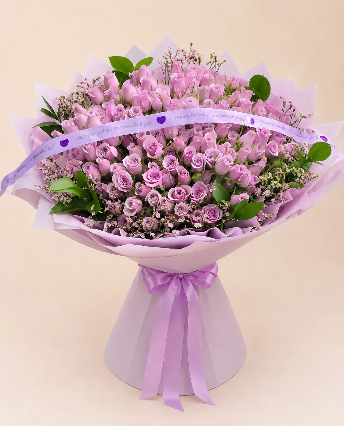 Lavender Dream Rose Bouquet