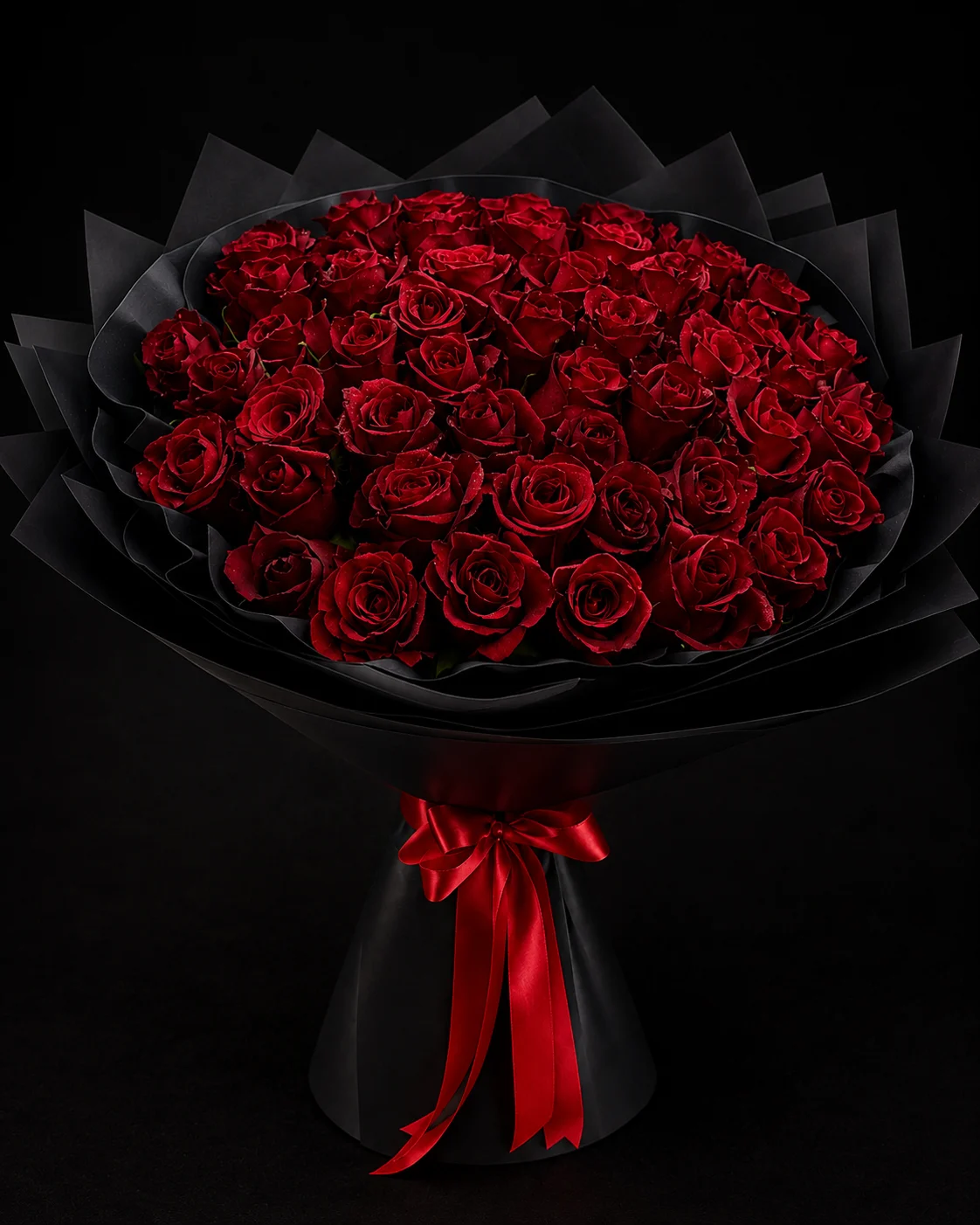 Premium red rose bouquet for Dubai flower delivery