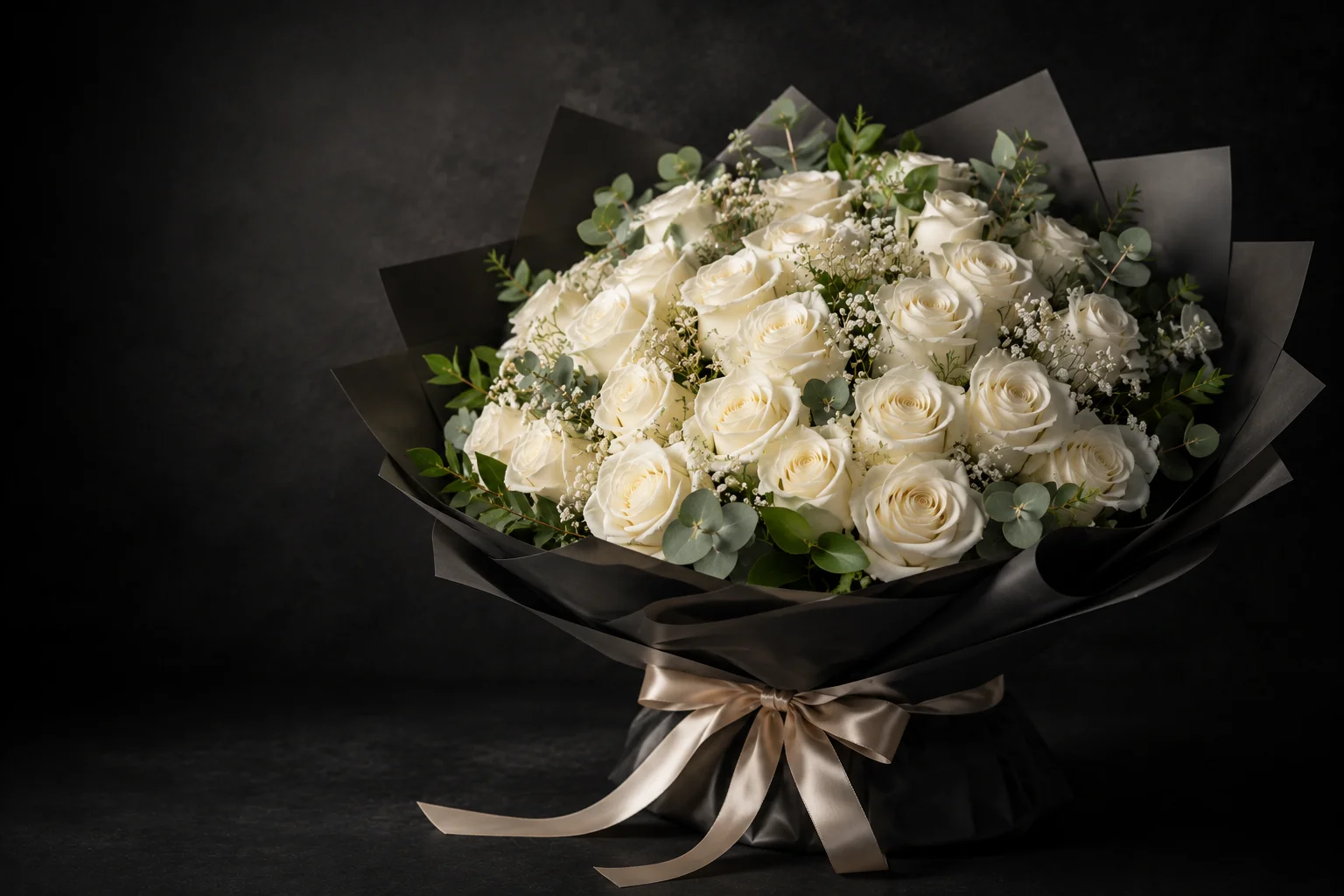 Corporate gifting rose arrangement