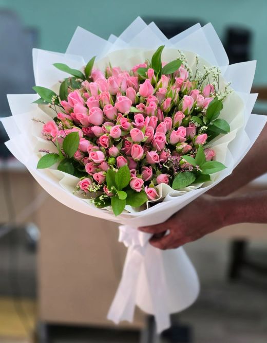 Pink Rose Bouquet