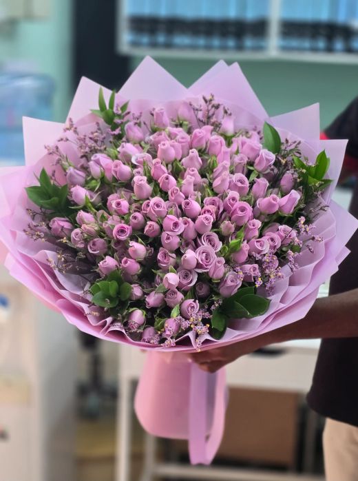 Lavender Rose Bouquet