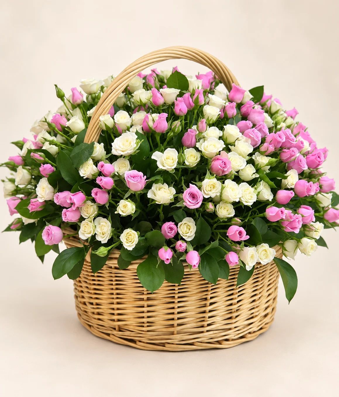 51 Spray Roses Basket