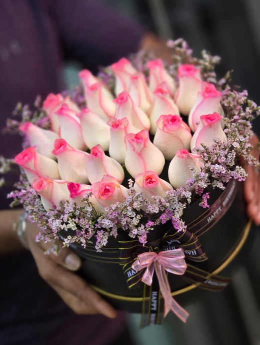 Pink & White