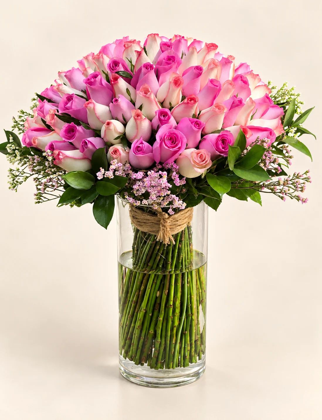 Rose in Glass Vase